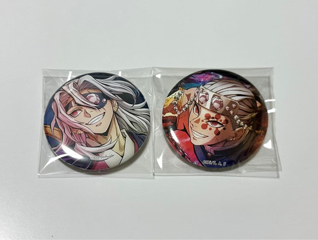 鬼滅の刃 映画 ワールドツアー キービジュアル 缶バッジ セット 不死川実弥