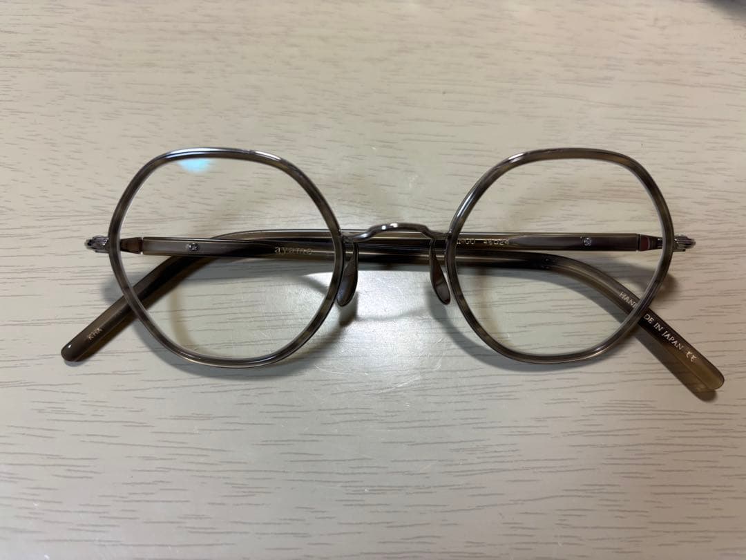 ayame アヤメ UVカット伊達メガネ DJANGO ジャンゴ