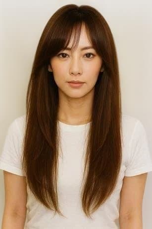 人毛　ウィッグ　人工皮膚付き　ブラウン　スーパーロング　Sサイズ 人毛ウィッグ 自然 医療用 ロング ストレート プレーン 未カット 部分