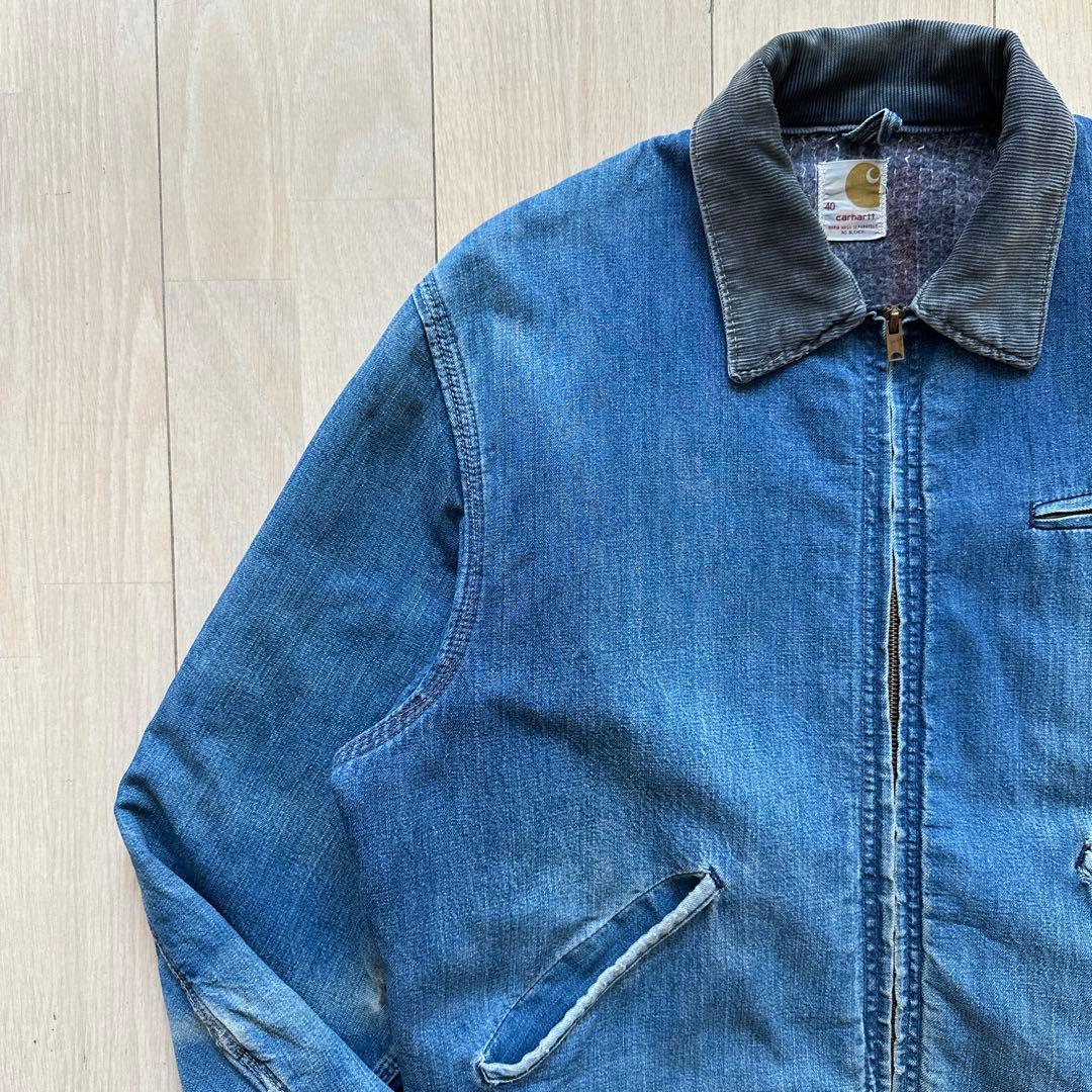 USA製 70s Carhartt デニム デトロイトジャケット プリントタグ - メルカリ