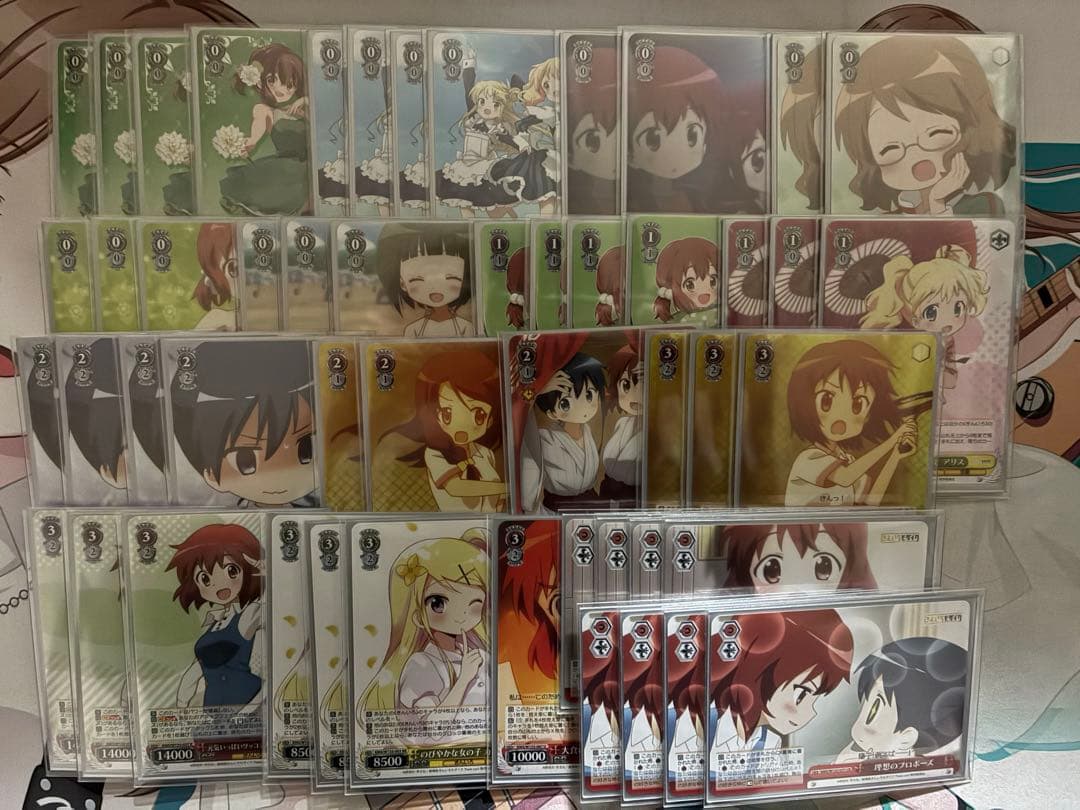 ヴァイスシュヴァルツ 8電源きんいろモザイク デッキ - メルカリ