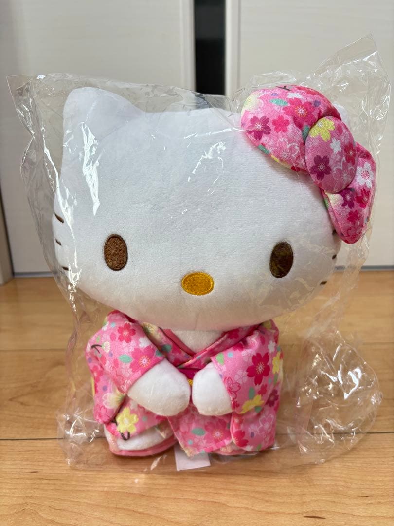 ハローキティ 着物 ぬいぐるみL サイズ