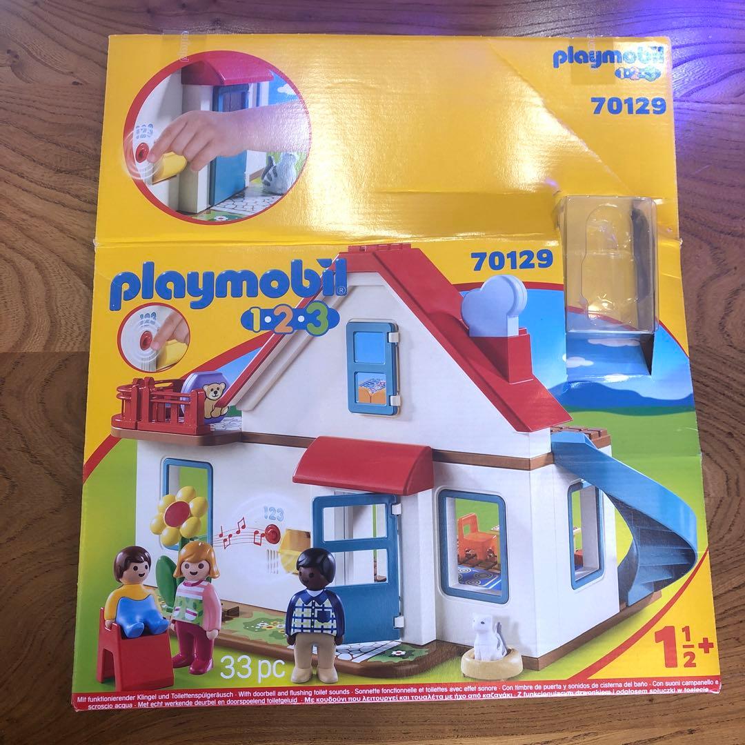 プレイモービル playmobil 1.2.3 ドールハウス - メルカリ