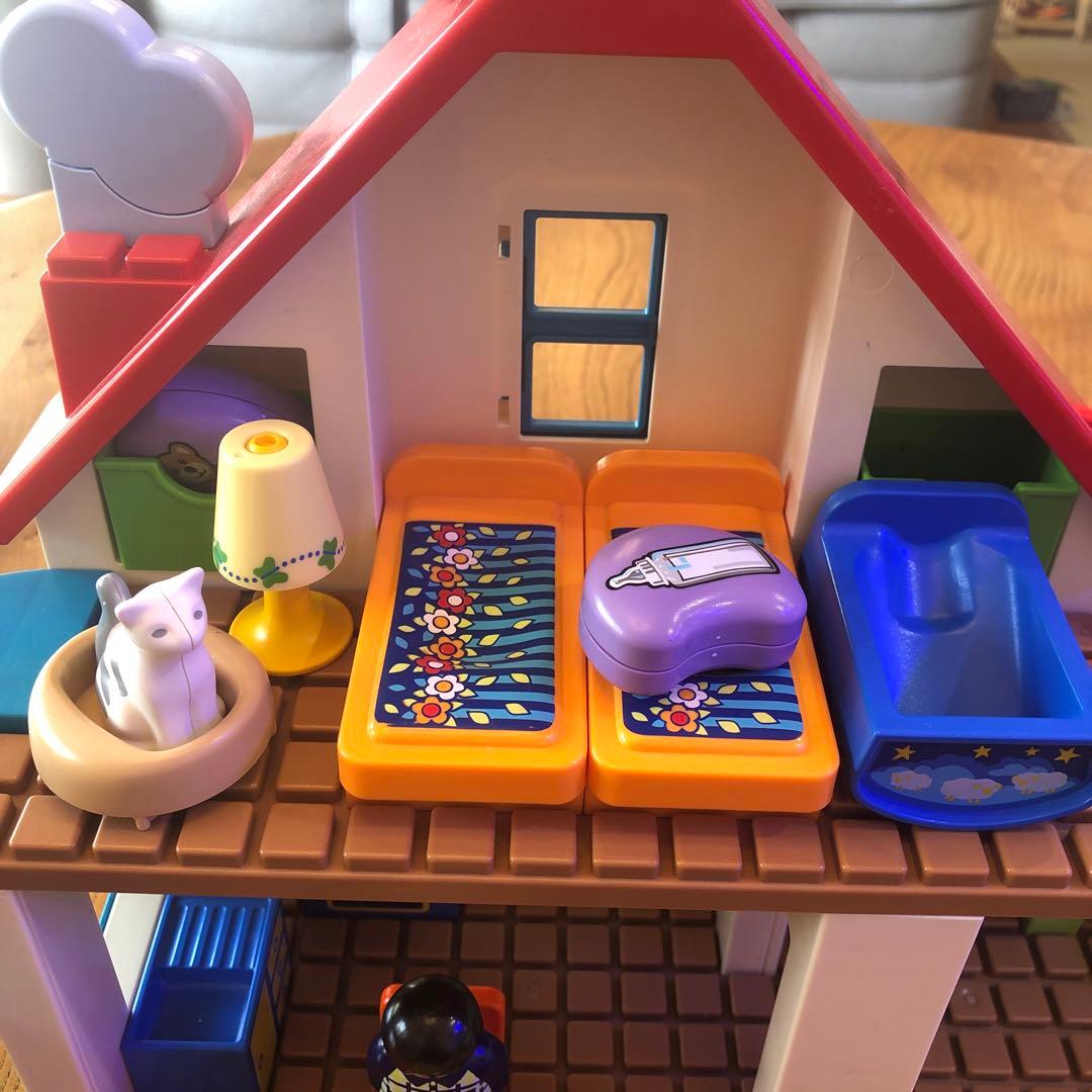 プレイモービル playmobil 1.2.3 ドールハウス - メルカリ