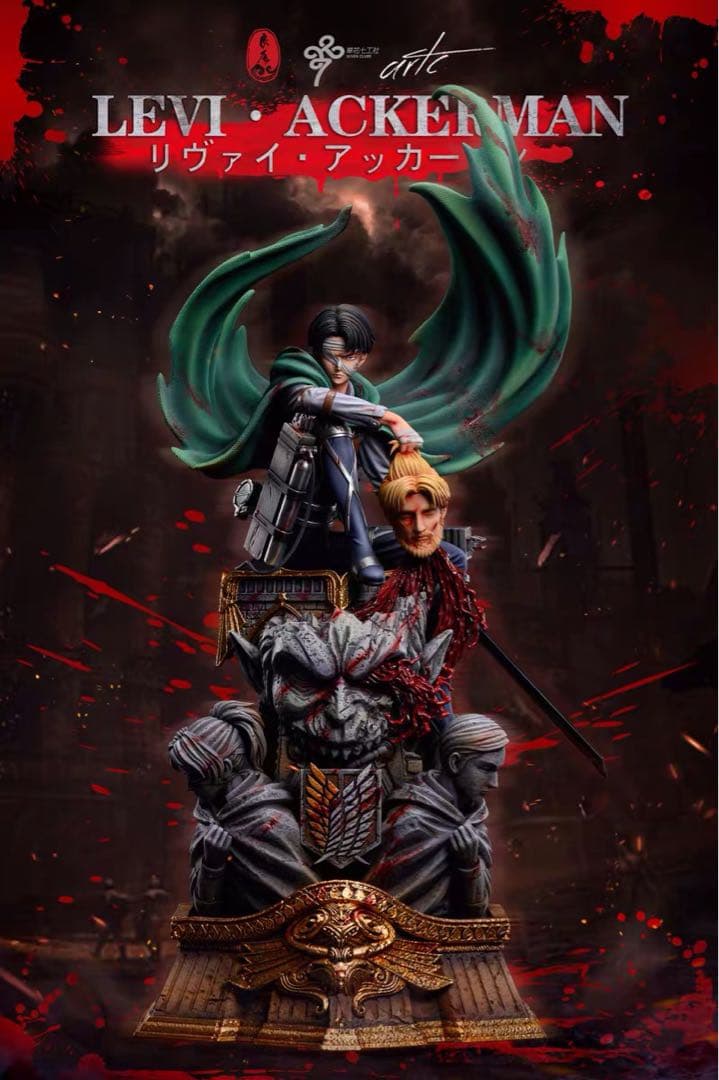 進撃の巨人 リヴァイ・アッカーマン 1/6 ガレージキット スタチュー