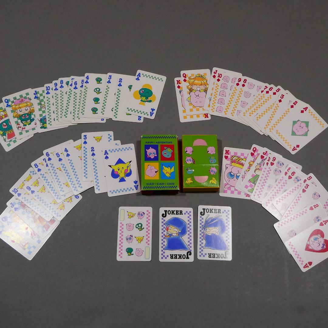 超レア「PiPiPi☆ADVENTURE」ポケモントランプ 55枚揃◆ピカチュウ