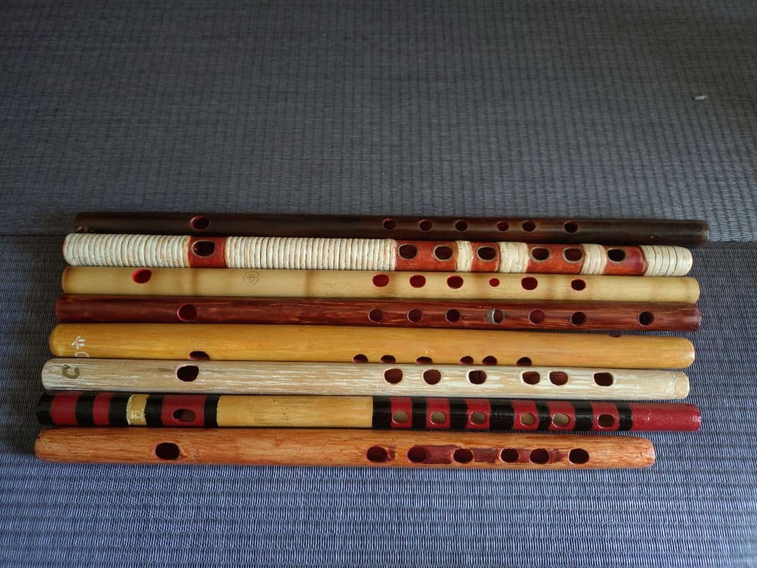 希少　琉球笛　 8本セット