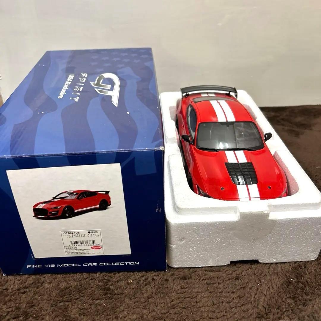 1/18 2020 フォード マスタング シェルビーレッド【GTS021US】