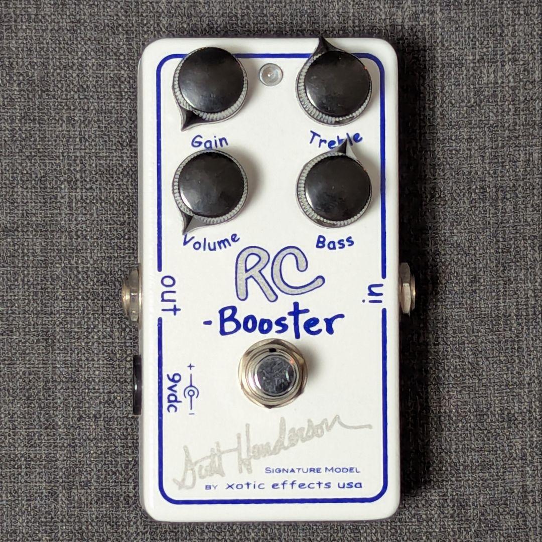 Xotic RC Booster スコット・ヘンダーソン シグネイチャー