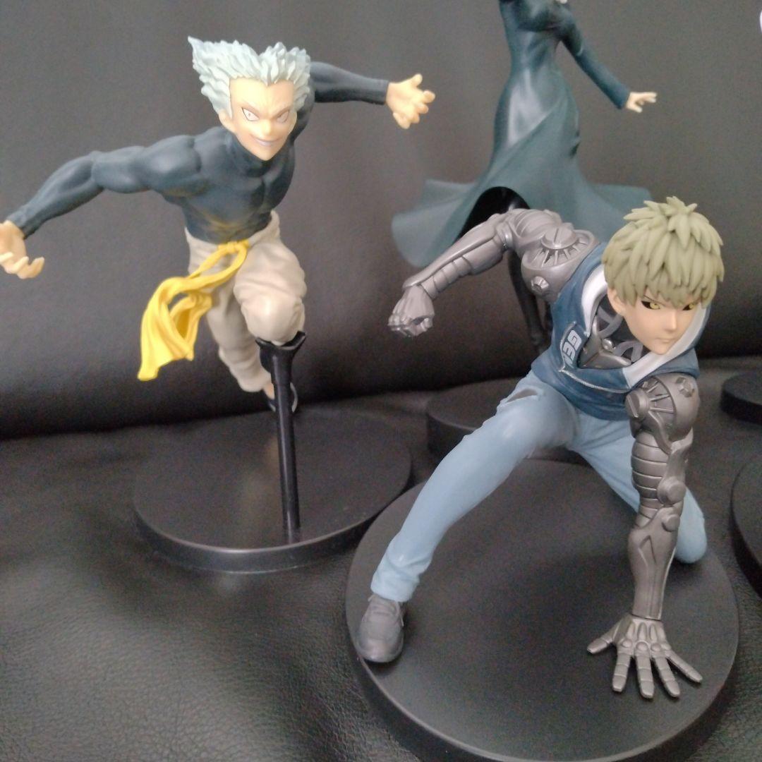 ワンパンマン フィギュア サイタマ、ジェノス、タツマキ、ガロウ