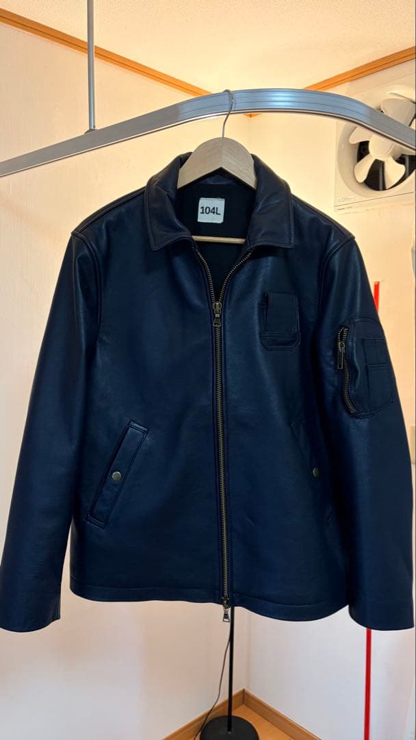 WAIPER.incフランス軍70sレザーフライトジャケット【WP1140】 - メルカリ