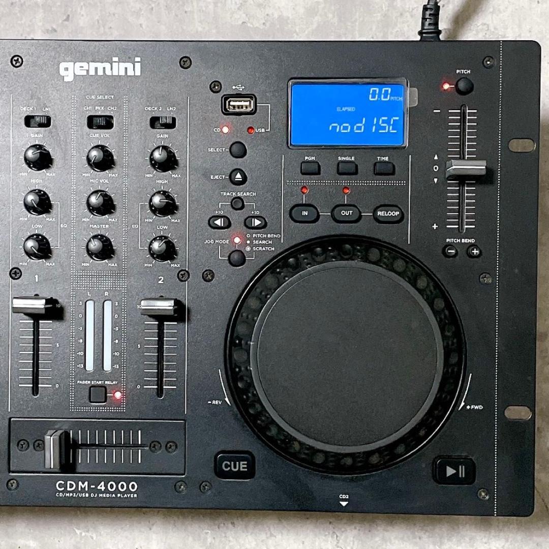 gemini CDM-4000 DJコントローラー ワークステーション - メルカリ