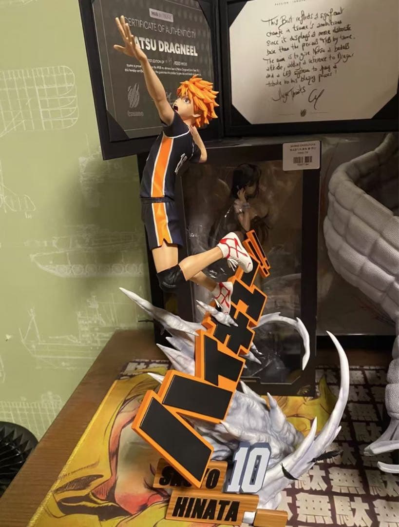 ハイキュー!! 日向翔陽 ガレージキット ガレキ スタチュー①