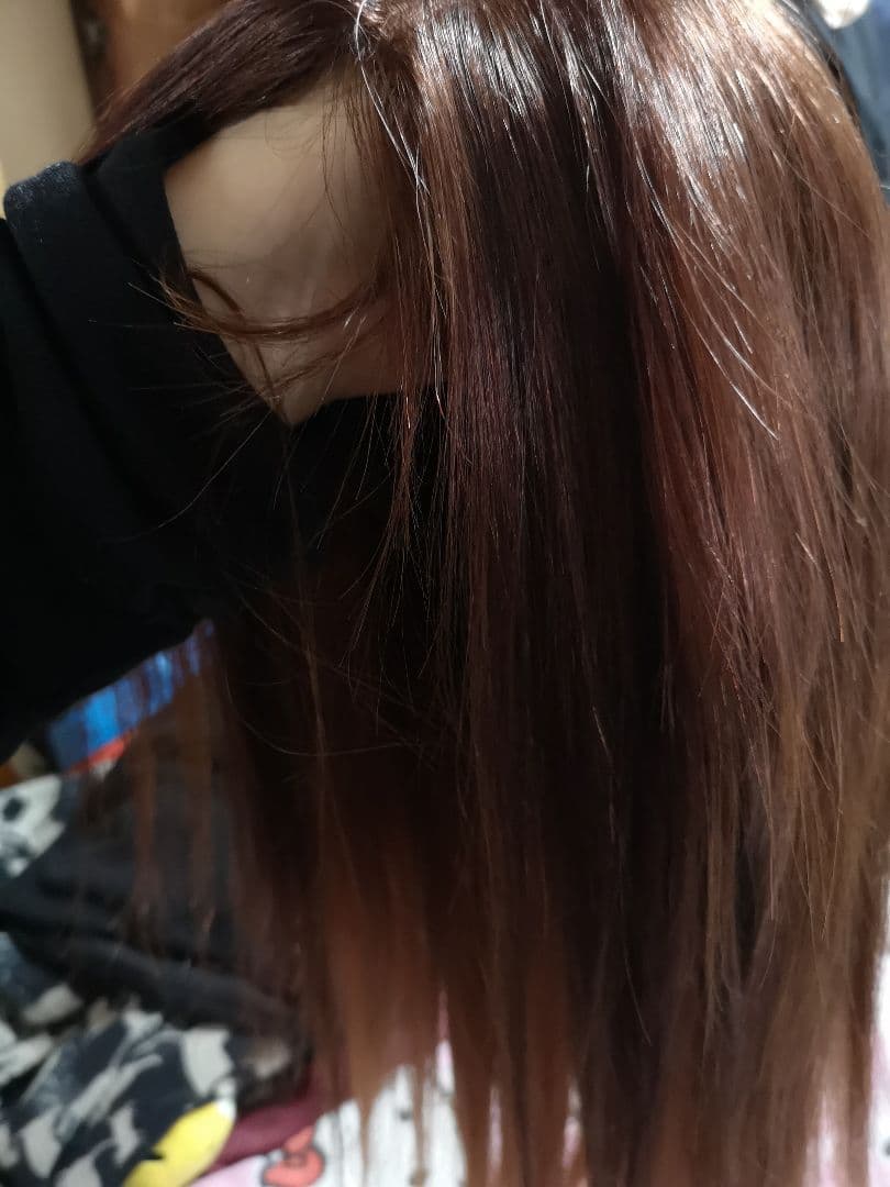 100％人毛★ロングウィッグ