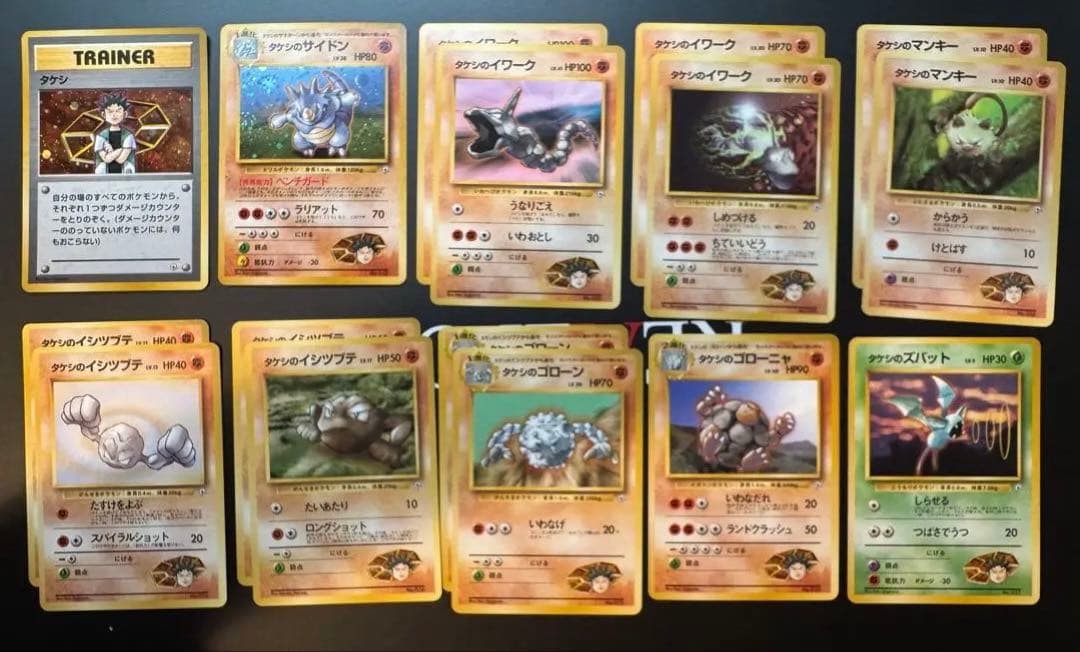 ポケモンジムシリーズ No.1 ニビシティジム タケシ