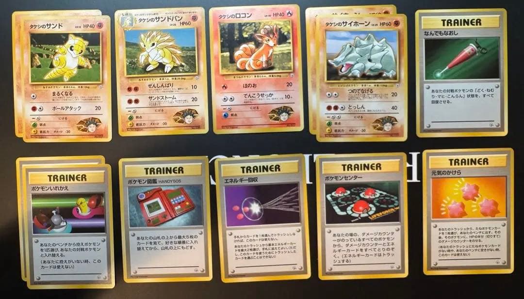 ポケモンジムシリーズ No.1 ニビシティジム タケシ