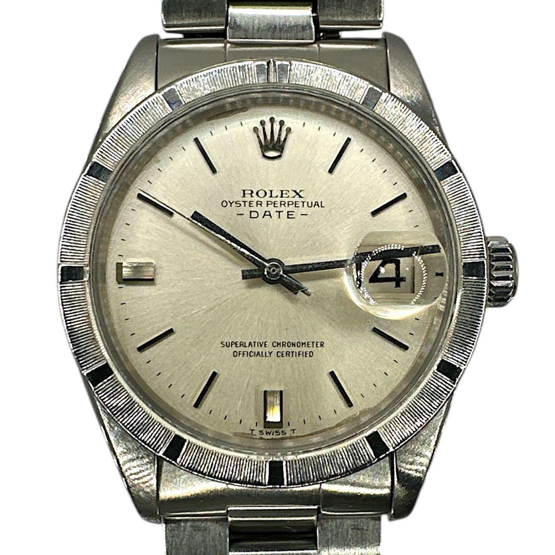 ROLEX オイスターパーペチュアル&デイト 1501 シルバー