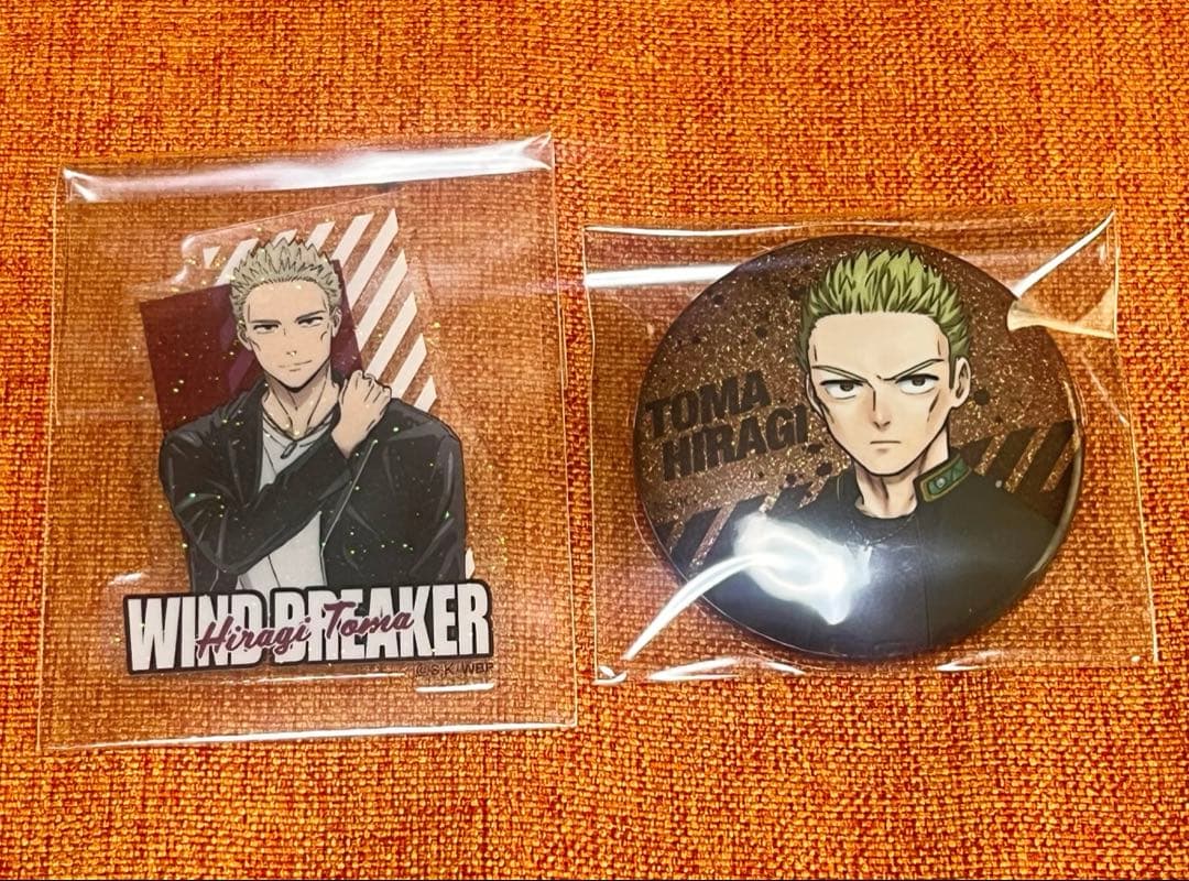WIND BREAKER 展 グリッター缶バッジ 柊登馬 - メルカリ