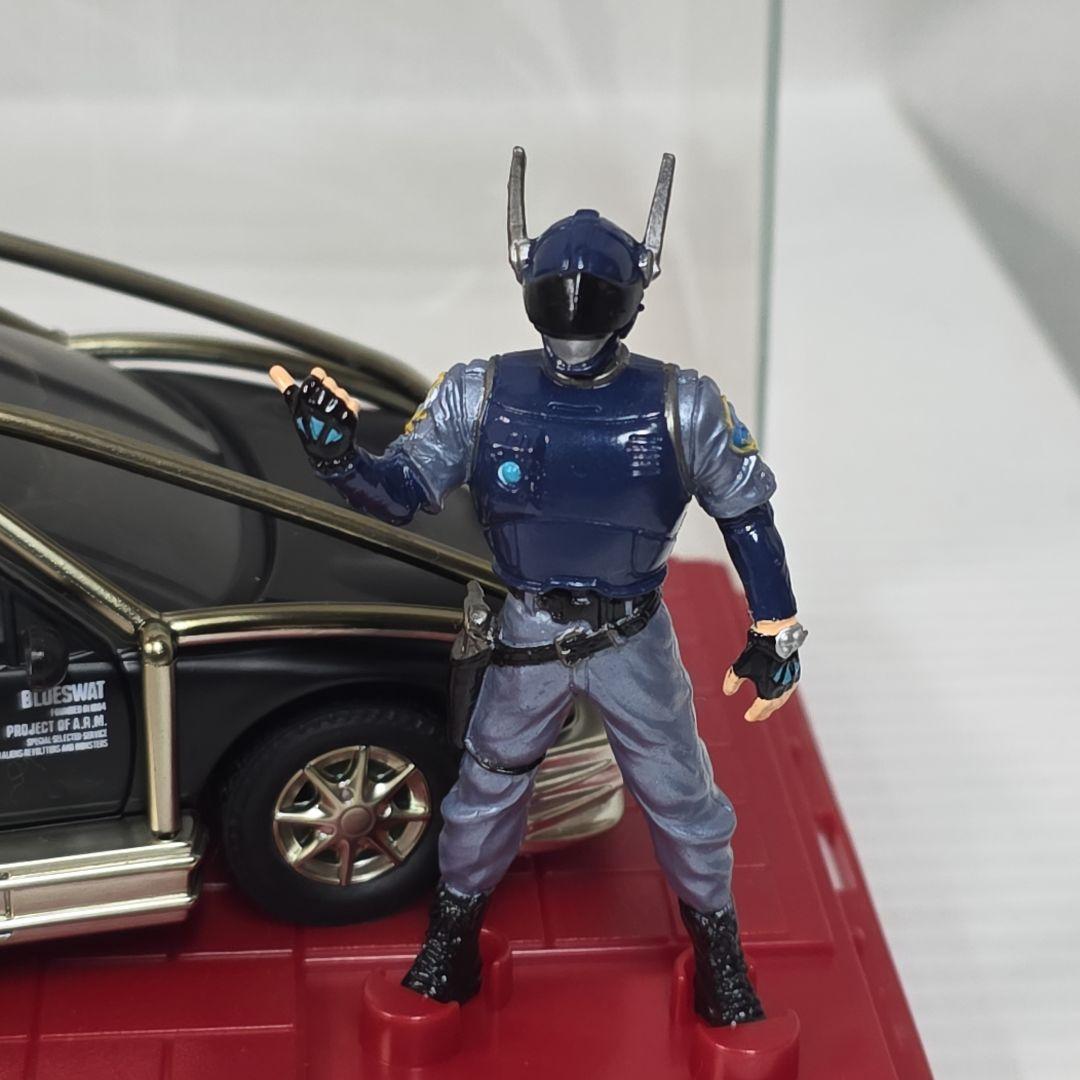 ブルースワット ストライカー フィギュア レトロ レア 昔 特撮 グッズ