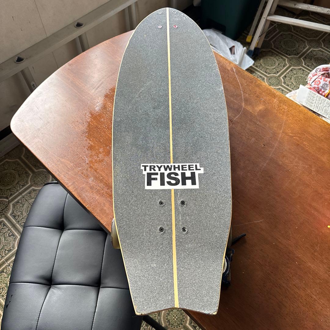TRYWHEEL FISH スケートボード トライウィール フィッシュ TRY WHEEL FISH 32
