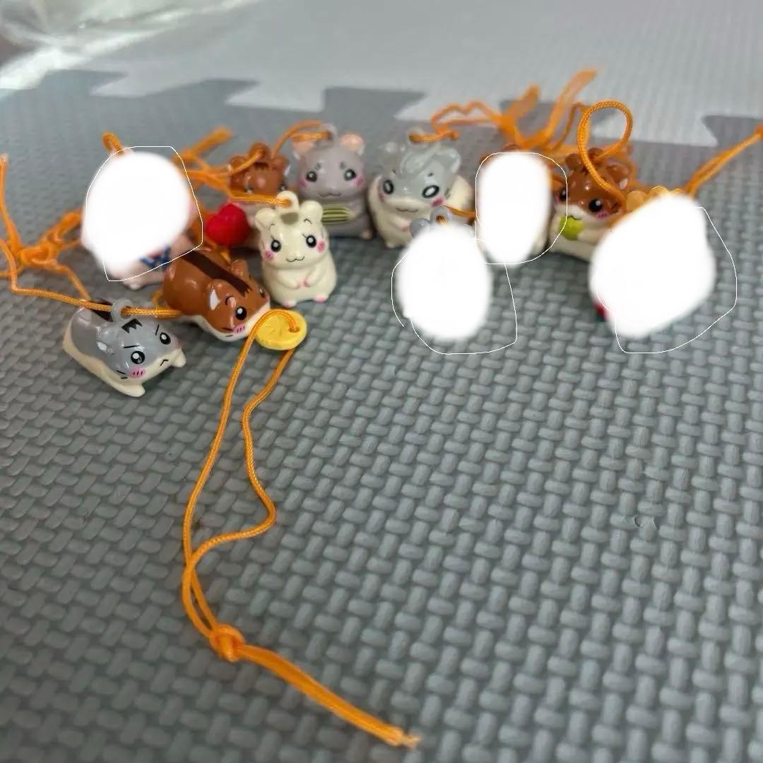 平成レトロ　ハムスター倶楽部　ストラップセット 11個