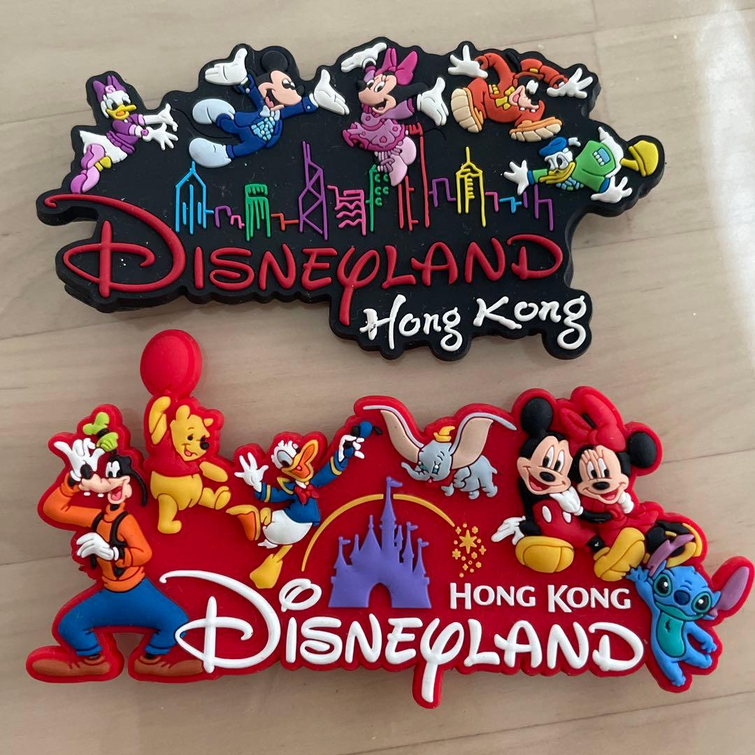 香港ディズニー マグネットセット - メルカリ
