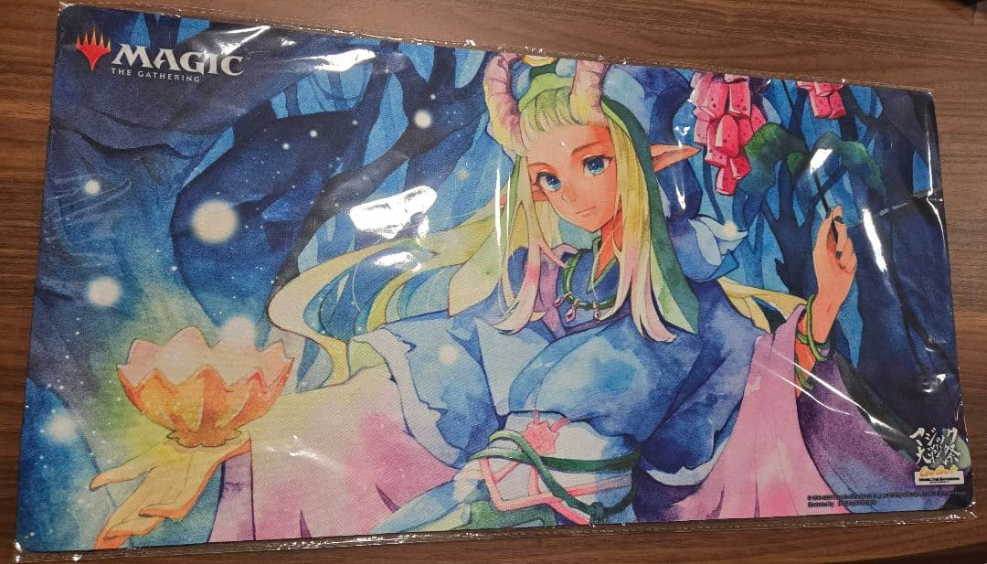 新品未開封】MTG マジック大戦祭 プレイマット 花を手入れする者