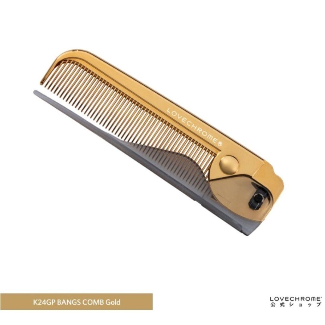 LOVECHROME　ラブクロム　K24GP　ヘアコーム　ゴールド 折りたたみ 楽天市場】【期間限定ポイント5倍】 ラブクロム くし コーム ゴールド