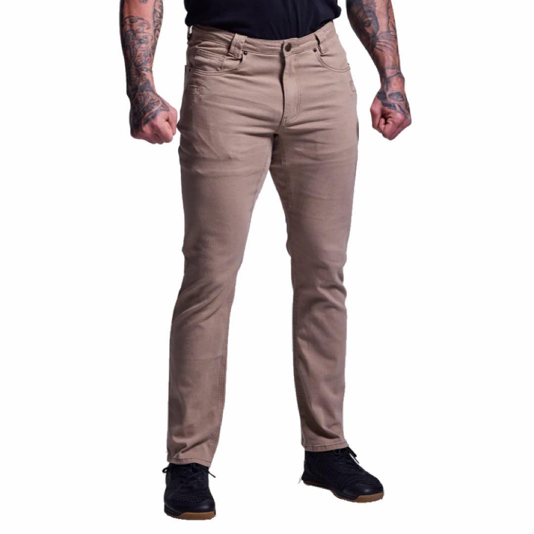 Born Primitive フレックス リーコン ストレート ジーンズ TAN