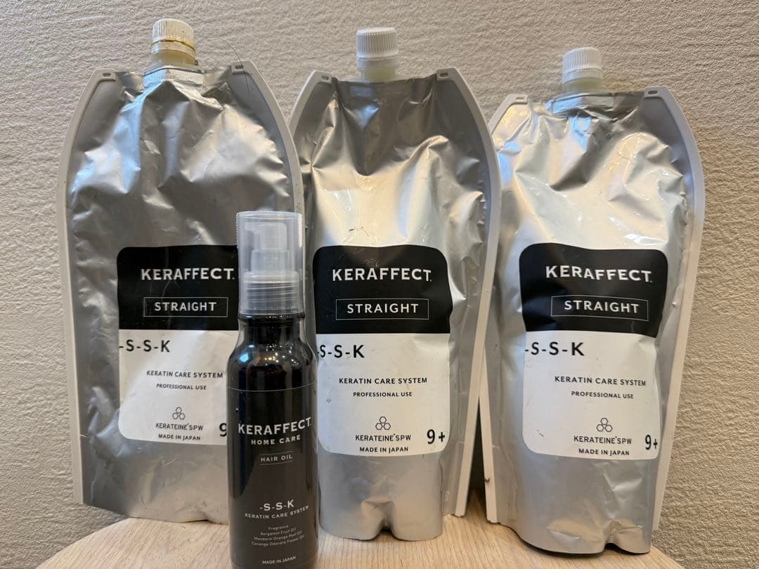 KERAAFFECT S-S-K ストレート+オイルセット
