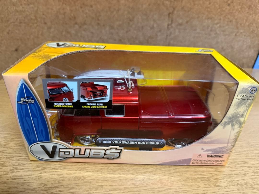 【廃番・希少】1963 Volkswagen Bus Pickup 1/24