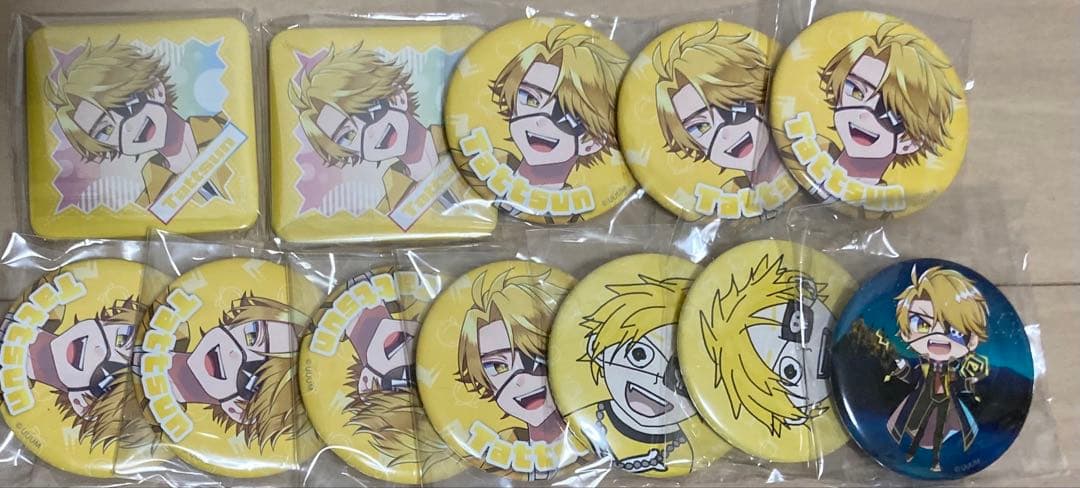 カラフルピーチ たっつんさん 缶バッジ まとめ売り