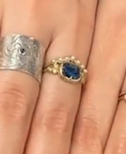 agete/アガット K10ゴールド パールリング 15号→17号へサイズ直し品