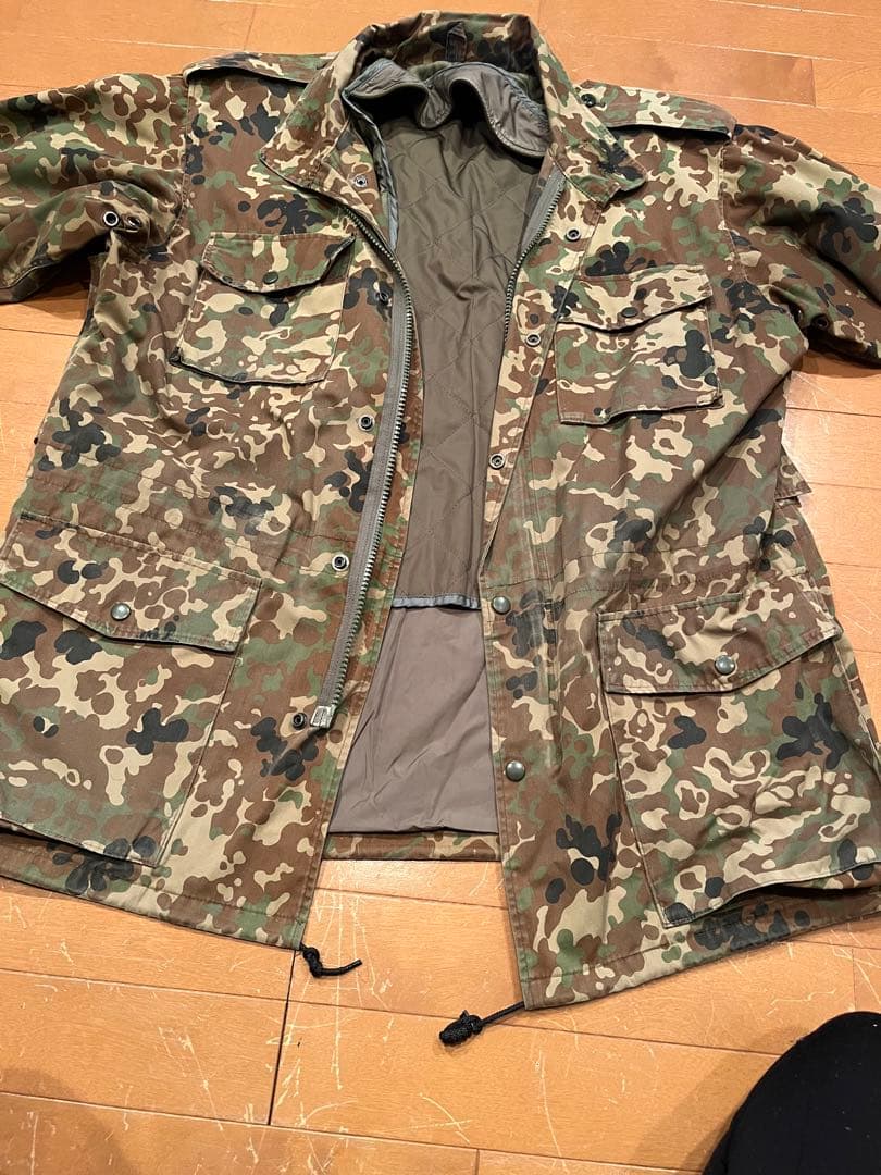 【貴重】防寒戦闘外衣LL　上下セット(PX品3A相当)