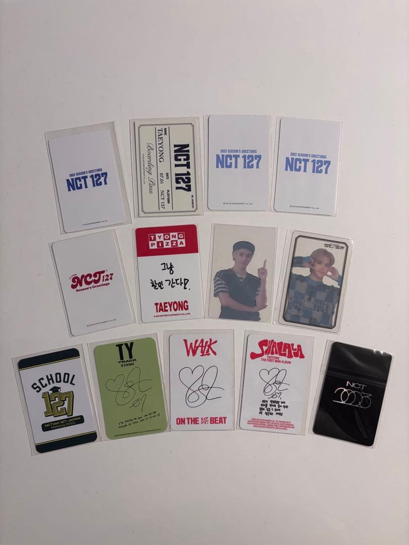 NCT127 テヨン トレカ セット まとめ売り - メルカリ