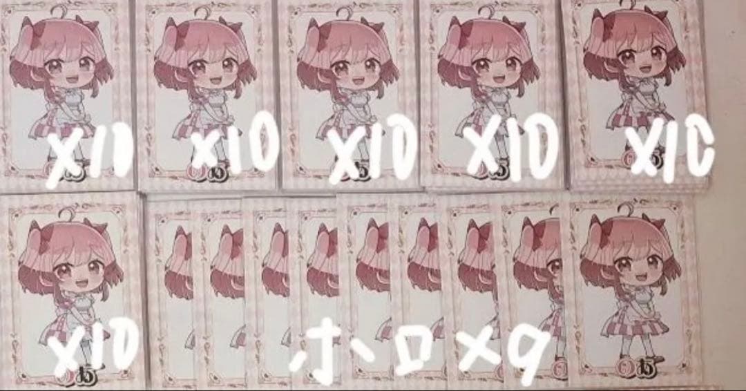 カラフルピーチ　のあ　からぴち　ワンダーランド　ワダラン　トレカ　ミニ　カード