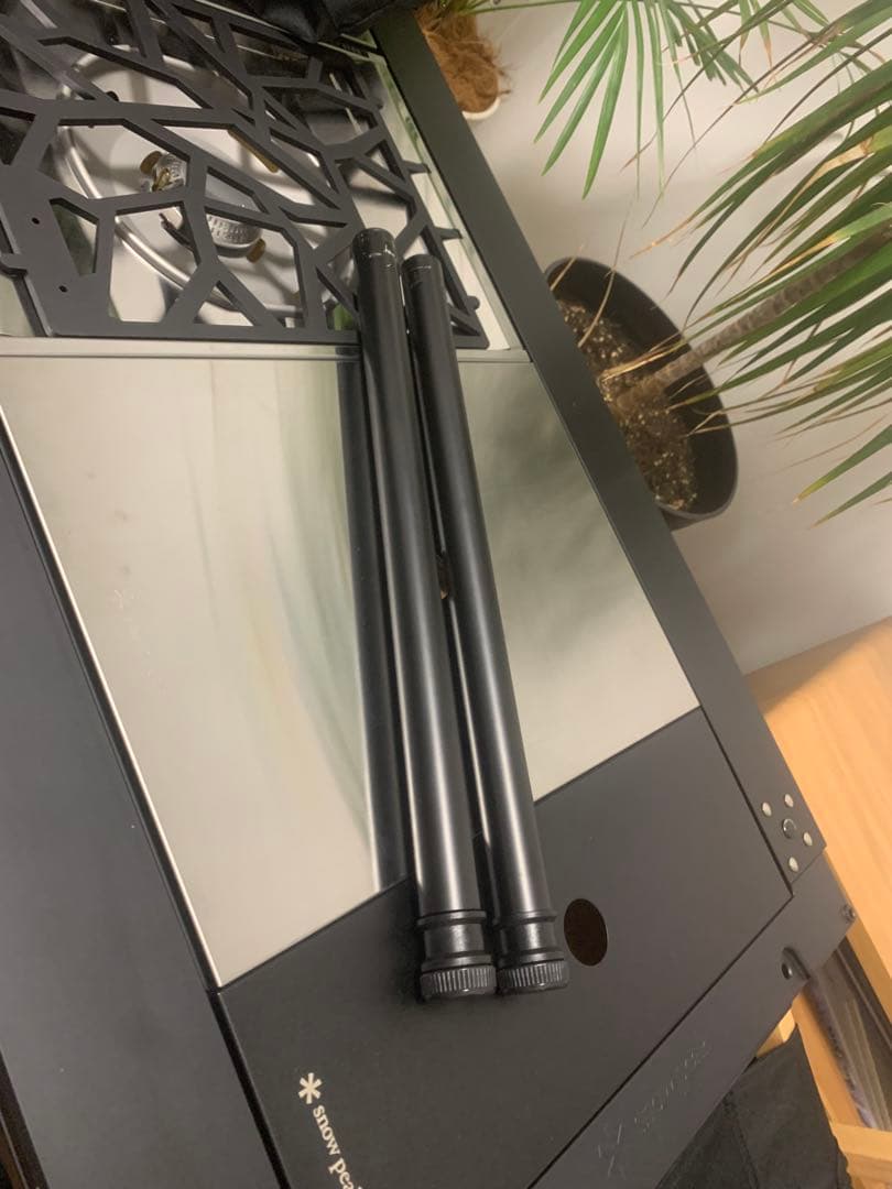  peak 黒　長さ400 雪峰祭　キャンプ　テント　IGT 自然大好き！ニッチ・リッチ・キャッチ テント・タープ スノーピーク