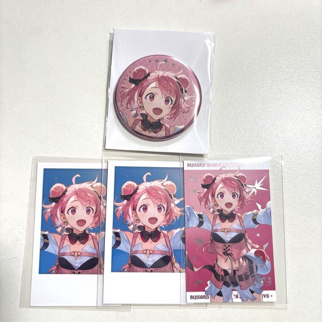 にじさんじ SitR 東京公演 笹木咲 缶バッジ チェキ - メルカリ