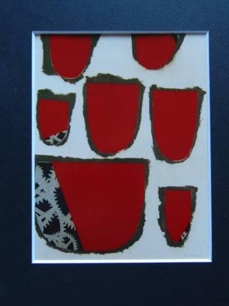 伊藤　久三郎、平、額装用画集より、新品額装付、状態良好