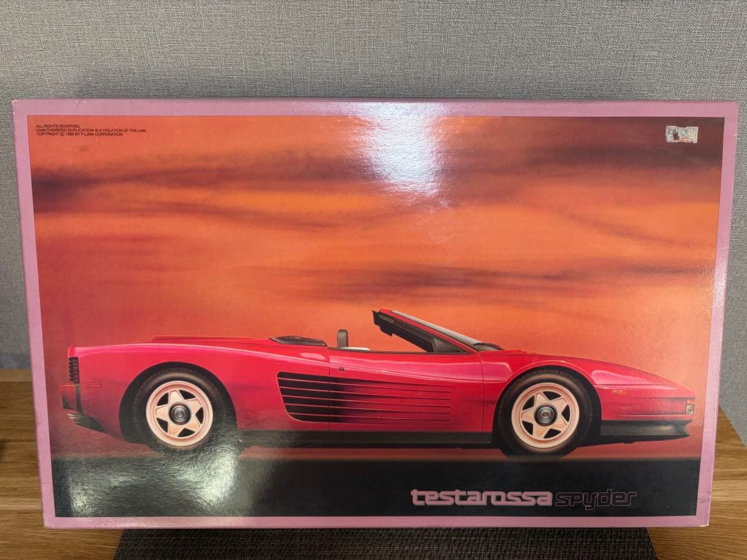 テスタロッサスパイダー プラモデル 1/24