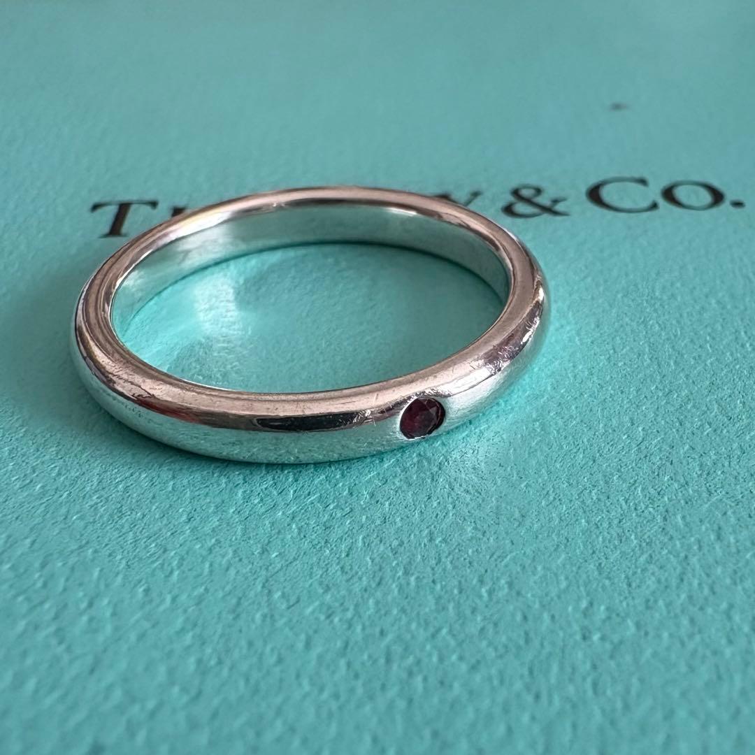 ティファニー PERETTI ペレッティリング ルビー 11号 シルバー