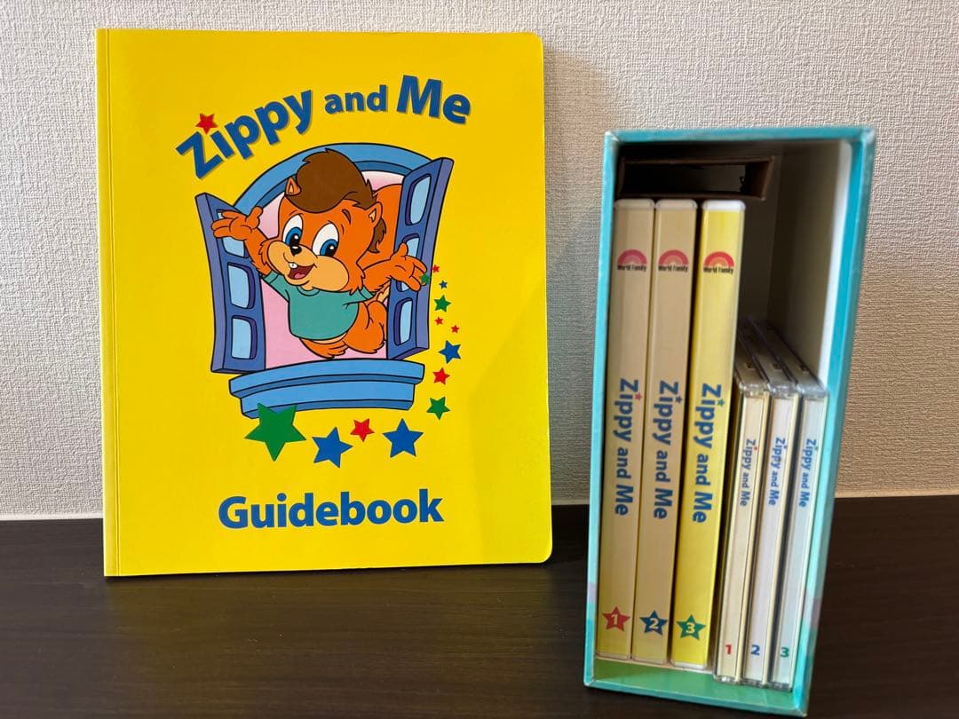 【美品】zippy and me DVD CDセット ディズニー英語システム