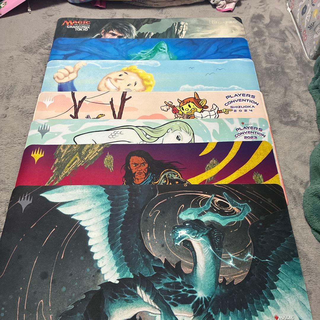 MTG プレイマット　7枚セット 楽天市場】【 名入れ 無料 】 プレイマット TCG ポケモンカード ポケカ