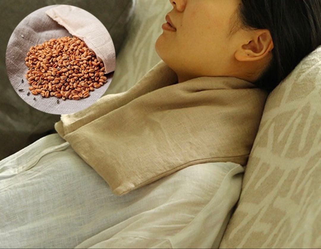 KLIPPAN クリッパン 麦の温冷 ネックピロー ウォッシュドリネン