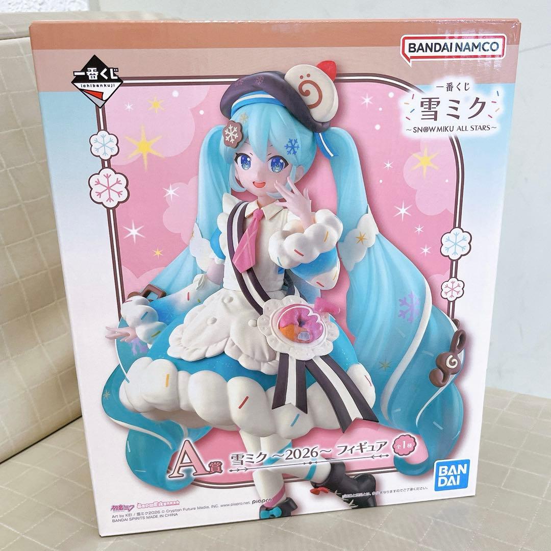 雪ミク 初音ミク 一番くじ フィギュア