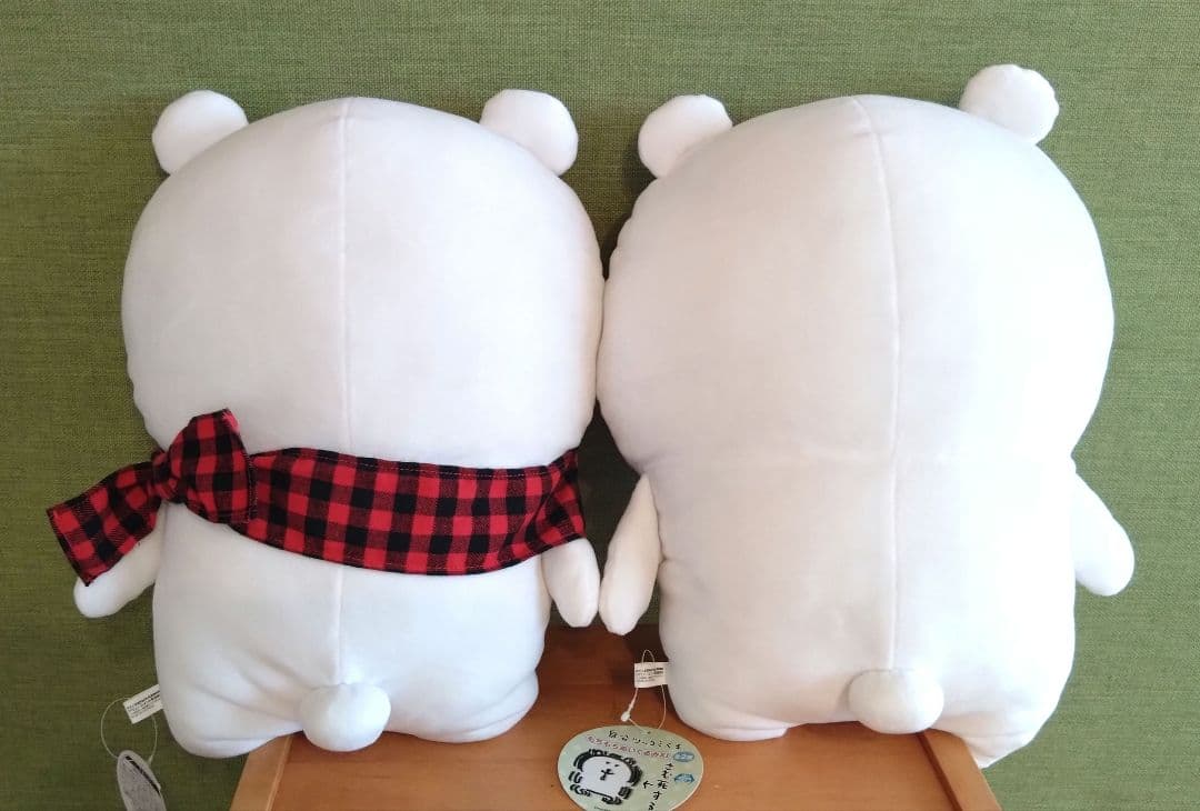 美品】ナガノ 自分ツッコミくま もちもちぬいぐるみXL タグ付き - メルカリ