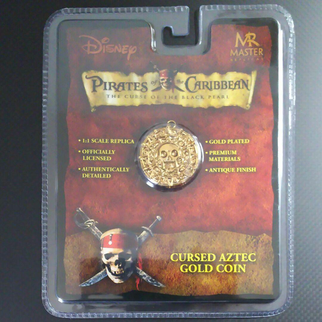 入手困難】マスターレプリカ アステカの金貨 パイレーツオブカリビアン