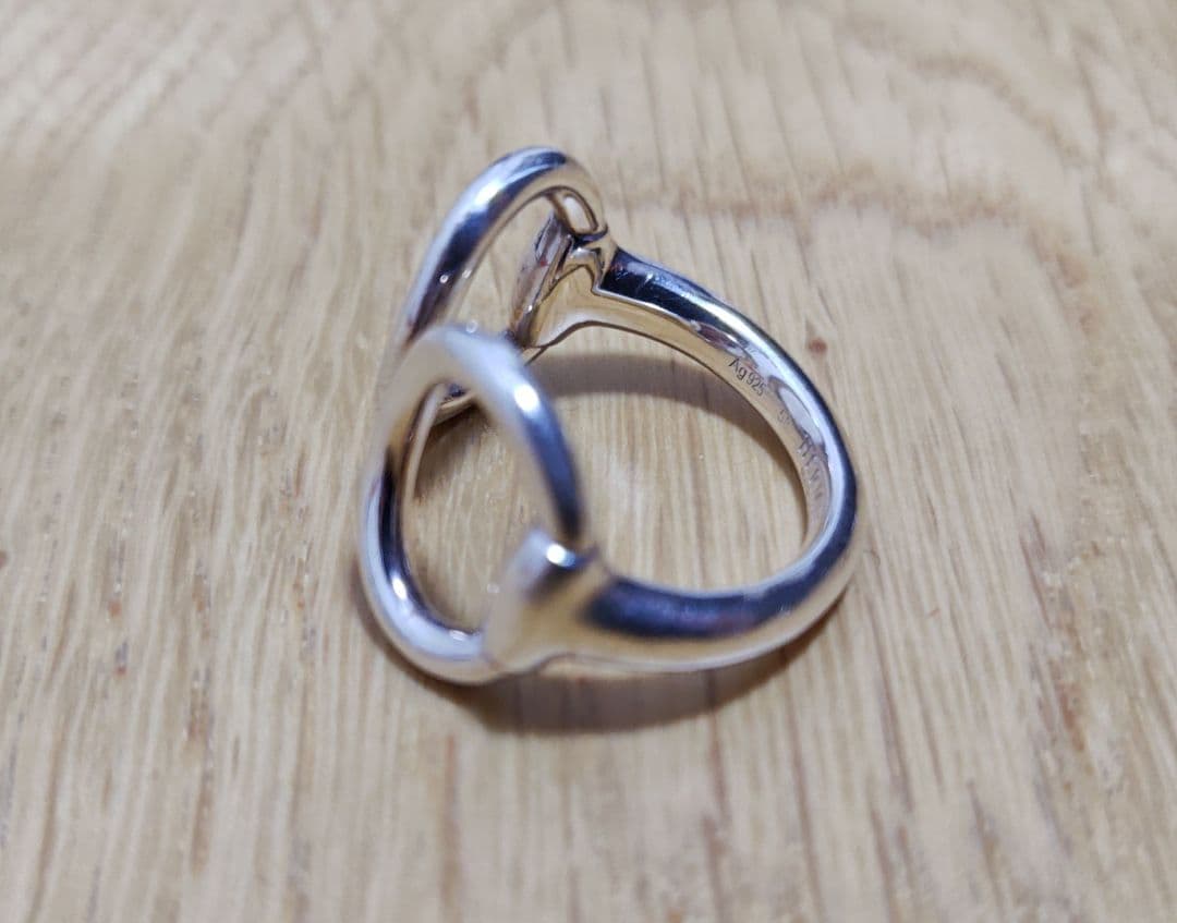 在庫ラスト 【やさし様】HERMES エルメス ナウシカ ノジカ GM リング