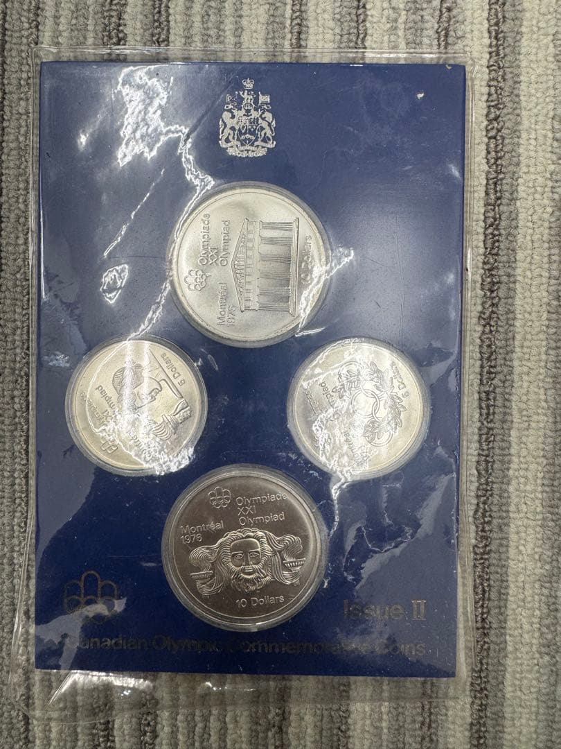 カナダオリンピック記念硬貨セット Issue II 貴金属宝石高価買取・質のTRIANGLE【カナダ モントリオール