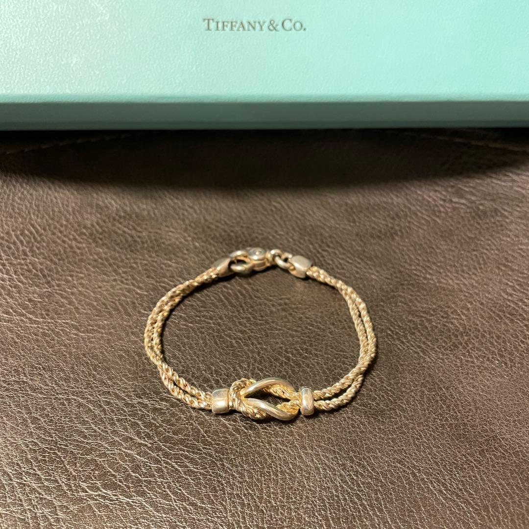 Tiffany ティファニー　ノットブレスレット　ビンテージ